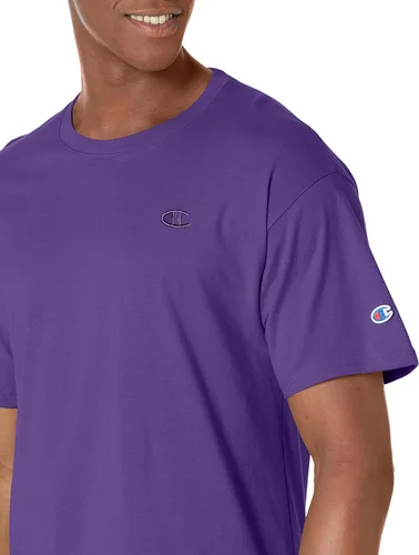Miniatura 3 de Champion Men's Classic Unisex Cotton T-Shirt for Men & Women, Classic Tee (Reg. or Big & Tall)