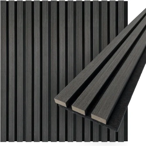 Miniatura 7 de CONCORD WALLCOVERINGS ™ Paneles de pared de madera, chapas 3D acústicas absorbentes de sonido para reducción de ruido e insonorización, cine