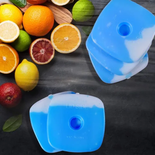 Miniatura 8 de Paquete de hielo frío de ladrillo reutilizable de larga duración fresco delgado congelador paquete refrigerador para loncheras bolsa