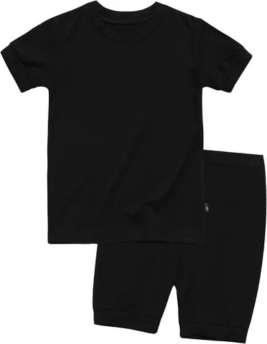VAENAIT BABY Pijamas de pijama para niños, conjunto de 2 piezas de pijama de viscosa de verano suave y fresco