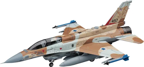 Hasegawa Kit de modelo de la Fuerza Aérea Israelí F-16I Fighting Falcon a Escala 1:72
