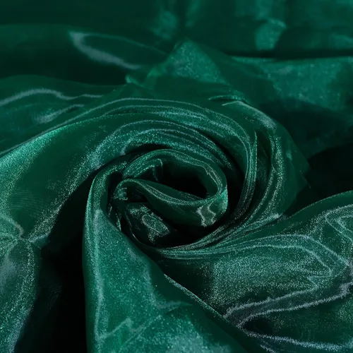 Miniatura 7 de Fynite Tela de organza rosa bebé por yarda 1 yarda de largo 44" de ancho Organza sedoso nupcial para vestido de novia DIY, manualidades