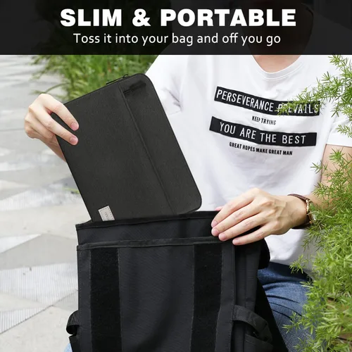 Miniatura 7 de MoKo Funda para Tablet de 7-8 Pulgadas, Estuche de Transporte Compatible con Nuevo iPad mini (A17 Pro) 8.3" 2024, iPad mini 6 / iPad mini 5 / iPad