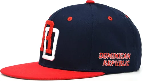 Miniatura 2 de Republica Dominicana Gorra de Béisbol RD Algodón República Dominicana DR El Snapback Sombrero Nuevo