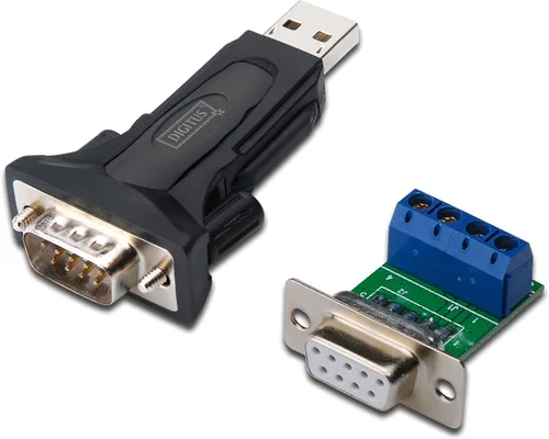 Digitus Adaptador USB a serie, USB 2.0