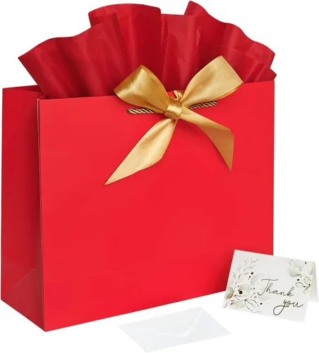 Miniatura 14 de ANFENG Regalo de recuerdo de cumpleaños negro, bolsa vintage de papel para mujeres, mamá, aniversario, novedad, fiesta, bolsas de papel, idea