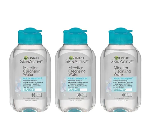 Miniatura 13 de Garnier Agua Micelar para Maquillaje a Prueba de Agua, Limpiador Facial Hidratante y Removedor de Maquillaje, Adecuado para Piel Sensible, Vegano