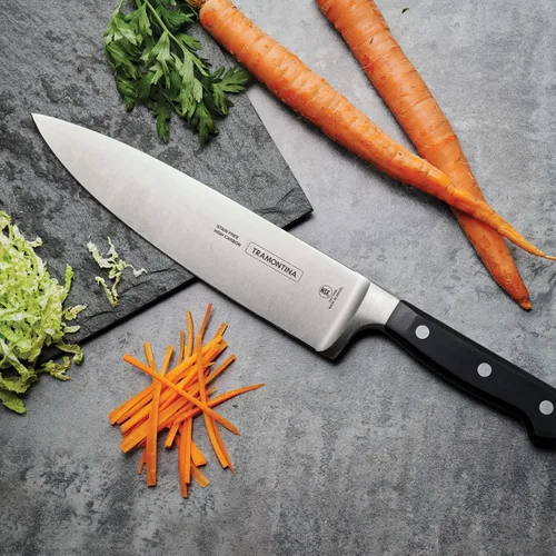 Miniatura 3 de Tramontina Pro Series - Cuchillo de chef forjado de 8 pulgadas, cuchillos de cocina de acero de alto carbono sin manchas para cocinar