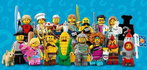 Miniatura 2 de Lego Mini Figura Serie 17 Azul
