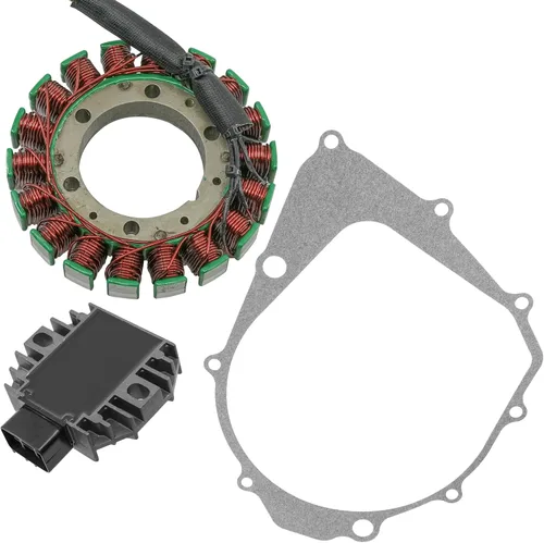 Miniatura 7 de Caltric Estator y Regulador Rectificador W/Junta Compatible Con Yamaha Raptor 350 Yfm350R 2004-2013