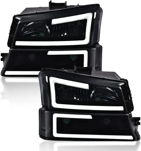 Miniatura 15 de CNNELL Conjunto de faros delanteros compatible con Ford F150 Pickup 2004-2008/Lincoln Mark LT 2006-2008