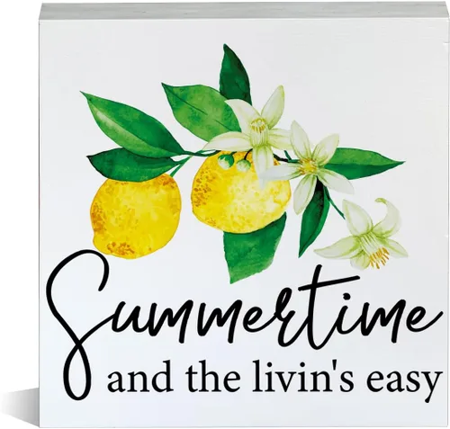 Miniatura 14 de Letrero de madera con diseño de girasol de granja, con texto en inglés "Hey There Sunshine", letrero decorativo de escritorio de verano, decoración