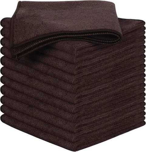 Repasador Sinland Absorbent Microfiber Dish Cloth Kitchen Streak Free Cleaning Cloth Dish Rags Lens Cloths 12 pulgadas x 12 pulgadas Pack de 12