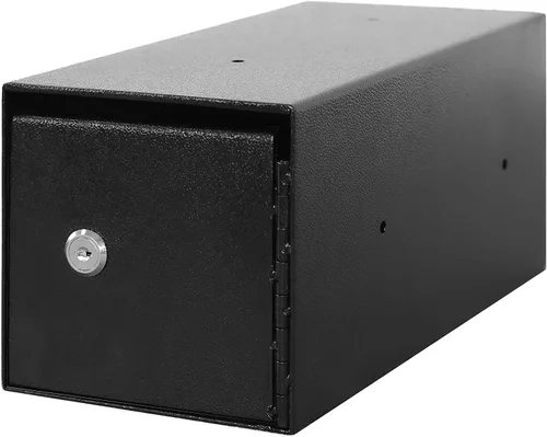 Miniatura 4 de T90 - Caja fuerte para depósito con cerradura de llave, 4 llaves incluidas, .23 CBF