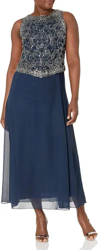 Miniatura 3 de J Kara Vestido de 1 pieza sin mangas para mujer