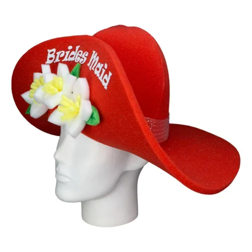 Miniatura 158 de FOAM PARTY HATS: Venezuela Bride Hat - Wedding Party Hat - Hora Loca Hat - Bachelorette Party Hat - Bridal Shower Hat - Wedding Hair Vine Hat