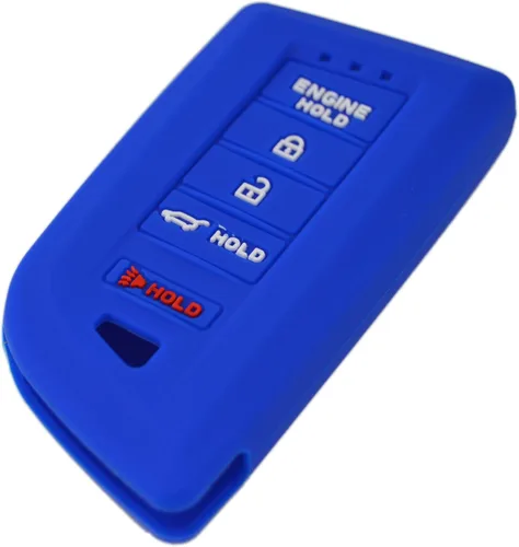 Miniatura 11 de Estuche cubierta protectora soporte de goma de silicona para llavero inteligente remoto para Acura MDX RDX Integra 2022 2023 2024 2025 72147-TYA-A21