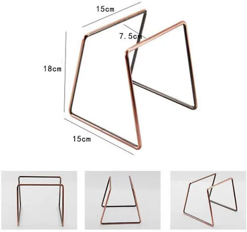 Miniatura 2 de Cabilock Soporte para filtro de café, soporte para gotero, accesorio reutilizable para gotero de café