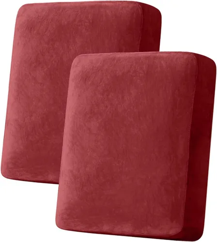Miniatura 65 de Funda para Sofá de Terciopelo Elástico Funda de Cojín de Sofá 1 Pieza - Funda Deslizable Elástica Lavable para Asiento o Respaldo, Fundas de Asiento