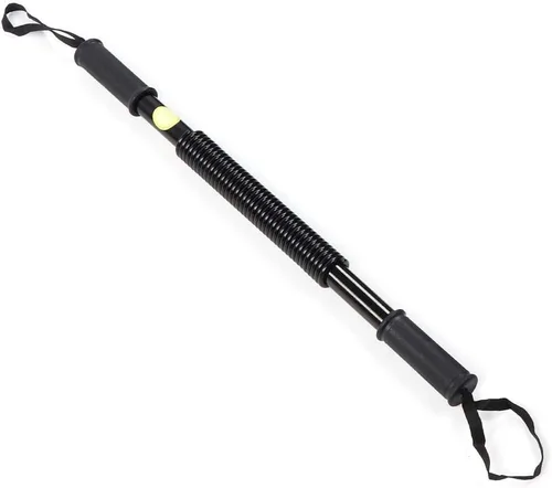 ZJchao Ejercitador de potencia de brazo, barra de potencia de resorte, antebrazo, fuerza muscular, entrenamiento de resistencia, kit de gimnasio, 30