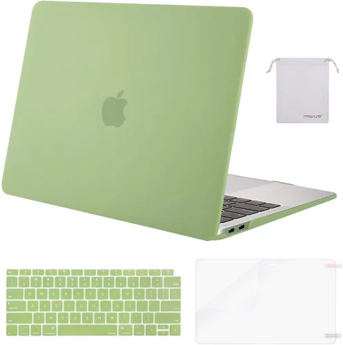 Miniatura 41 de MOSISO - Funda rígida y de plástico compatible con MacBook Air de 13 pulgadas versión 2022, 2021-2018, A2337 M1 A2179 A1932; con cubierta