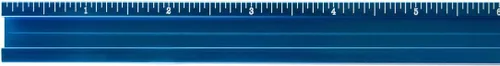 Miniatura 3 de POWERTEC 71489V Valla de aluminio con múltiples pistas en T con medida de izquierda a derecha, 3 pulgadas de alto x 24 pulgadas de largo Multi pista