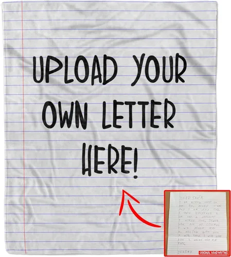 Manta personalizada con letras de vellón, regalo de amor personalizado para mi hija, hijo de parte de mamá, manta de letras escritas a mano para mi