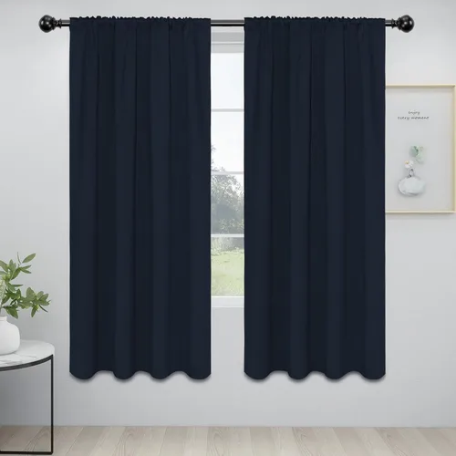 Miniatura 145 de Easy-Going - Cortinas opacas con bolsillo para varilla para el dormitorio, cortinas para ventanas que oscurecen la habitación o la sala de estar