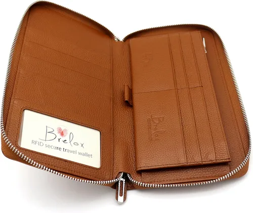 Miniatura 9 de Cartera de viaje, Marrón