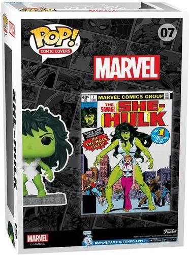 Miniatura 3 de Funko The Amazing Spider-Man Black Suit Pop! en vitrina de cómics, exclusiva edición limitada (She-Hulk Comic #07)