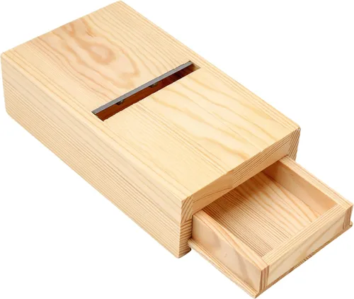 Herramienta biseladora de jabón, afeitadora y rebanadora para cepilladora de jabón de barra, caja de cajones cortadores, jabones de madera, equipo