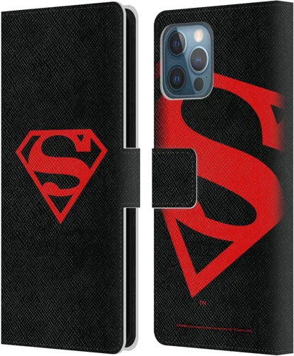 Miniatura 41 de Head Case Designs Funda de piel con licencia oficial de Superman DC Comics con logotipos negros y rojos compatible con Apple iPhone 11