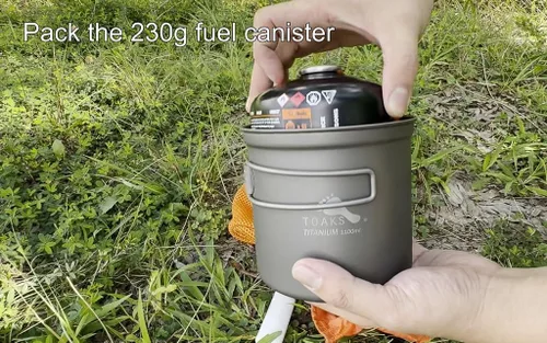 Miniatura 4 de TOAKS cacerola de 1600 ml con sartén de titanio