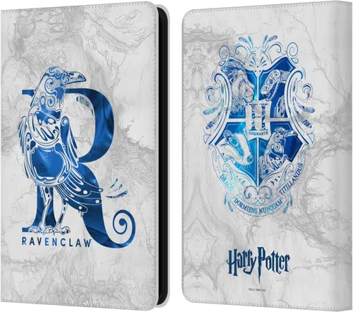 Miniatura 15 de Head Case Designs Funda de piel con licencia oficial de Harry Potter Gryffindor Aguamenti Deathly Hallows IX compatible con Kindle Paperwhite 1/2/3