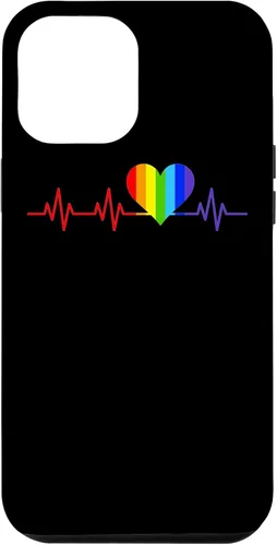 Miniatura 25 de iPhone SE (2020) / 7 / 8 Gay Heartbeat Pride Flag Gift And Queer LGBTQ Rainbow Estuche de regalo