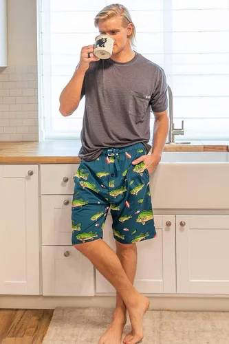 Miniatura 99 de Lazy One - Pantalones cortos de pijama para hombre, ropa de dormir