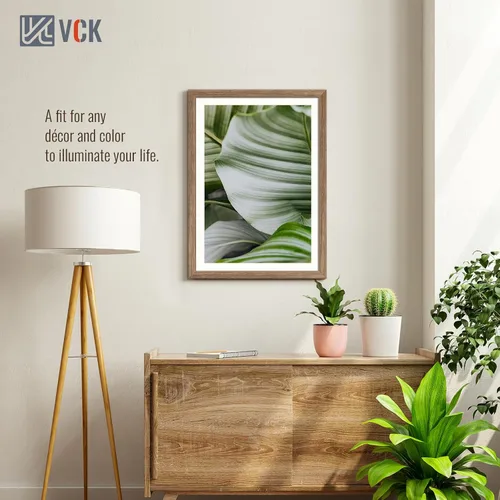 Miniatura 16 de VCK Marcos para póster de madera maciza de 22.375 x 34 pulgadas, marco de fotos A1 negro con montaje en pared, paquete de 3