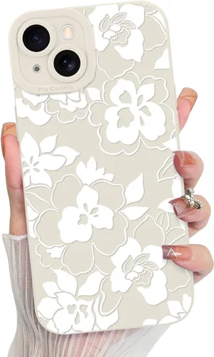 Miniatura 62 de MZELQ Funda para iPhone 17 Pro 2025, diseño de girasoles de silicona, flores florales, protección de cámara, funda delgada y suave para teléfono