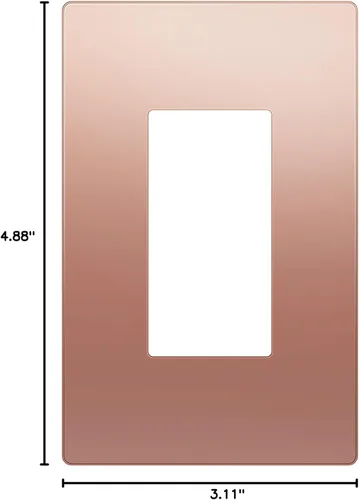 Miniatura 10 de LIDER LSMWP-31M-PRG Placa de pared metálica, resistente a la temperatura y a los impactos, acero inoxidable 201, sin tornillos, tamaño mediano de 1