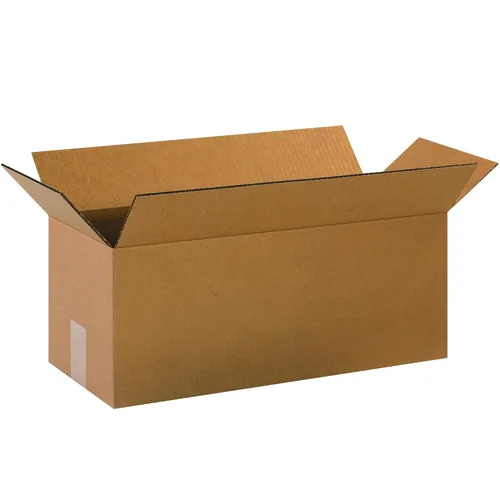 Miniatura 50 de BOX USA Cajas de envío de 8 pulgadas de largo x 4 pulgadas de ancho x 4 pulgadas de alto, paquete de 25 cajas de cartón corrugado largas