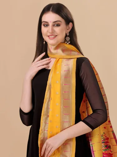 Miniatura 7 de Estampado Animal Seda Hani Dupatta