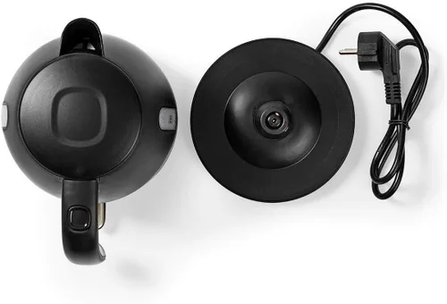 Miniatura 3 de Nedis Hervidor eléctrico, 1 L, rotación de 360 grados, negro