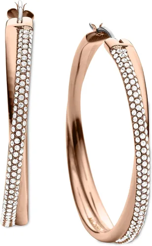 Miniatura 2 de Michael Kors - Arracadas de plata y oro rosa para mujer