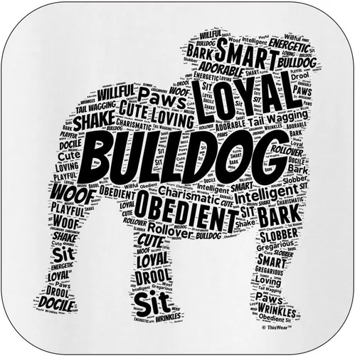 Miniatura 18 de ThisWear Sudadera con capucha con capucha de Bulldog Inglés Word Art Dog Puppy Owner Gift Hoodie
