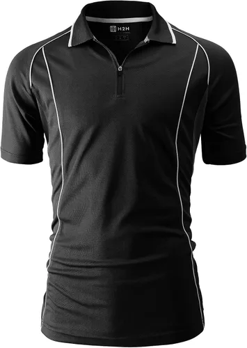 Miniatura 3 de H2H Polo de manga corta para hombre ligero de varios estilos