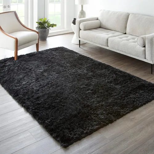 Miniatura 91 de Ophanie Alfombra Verde de Césped, Alfombras de Área para Dormitorio, Alfombra Shag Esponjosa de 4x6 pies, Suave Peluda Afelpada Linda para Niños 7