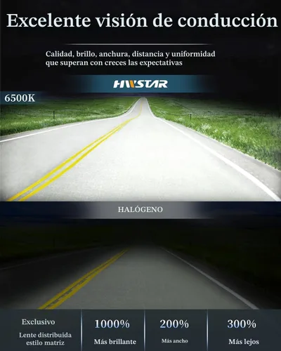Miniatura 3 de HWSTAR - Par de faros delanteros LED de 180W 1000% de brillo H6054 5x7 7x6, compatibles con Jeep Cherokee XJ Wrangler YJ DOT, antirreflejos, DRL