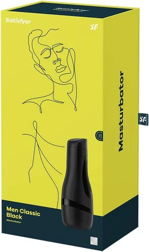 Miniatura 2 de Satisfyer Masturbador clásico para hombre, copa de masturbación masculina, vagina de bolsillo, Stroker, realista, texturizado, incluye inserto
