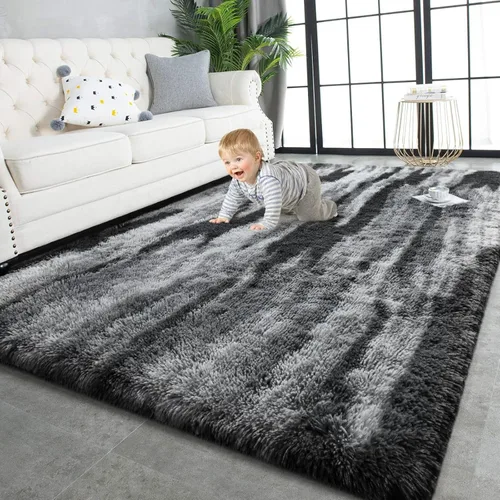 Miniatura 39 de TWINNIS - Alfombras muy suaves de pelo largo para interiores de 3 x 5 pies. Modernas alfombras de áreas de felpa para sala de estar, dormitorio