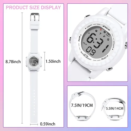 Miniatura 18 de Relojes para niñas y niños, relojes LED impermeables para niños - Los mejores regalos para niños